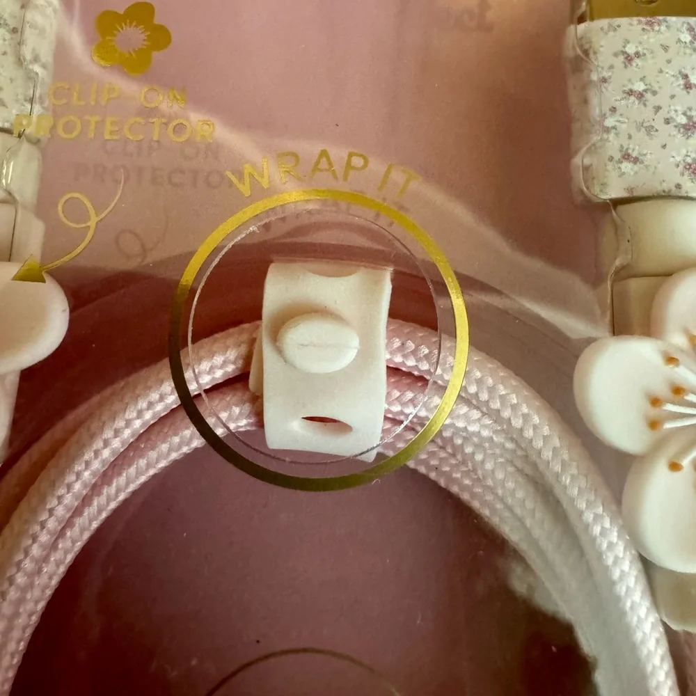 Poppy USB-A to USB-C Fast Charging Cable - Pink